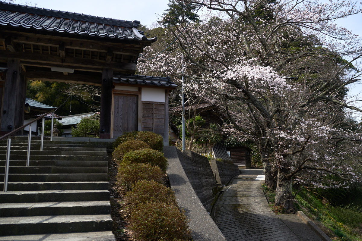 One of temples in this area