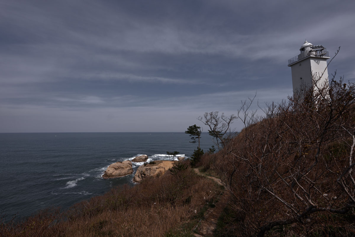  White light house of Cape Kasa no Misaki
