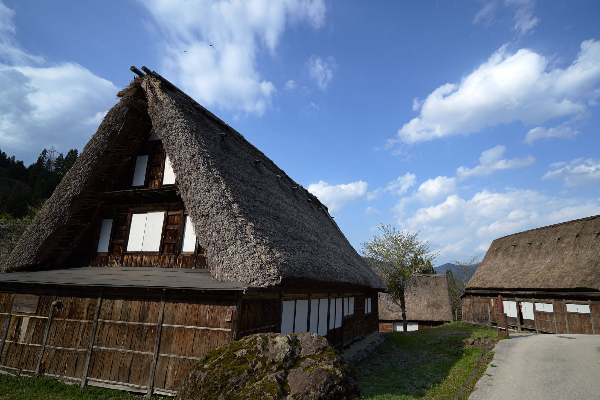 Visitors can visit some houses
