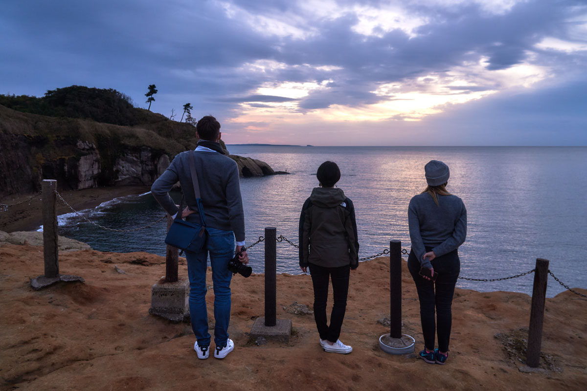  Sunset at the Cape Kasa no Misaki