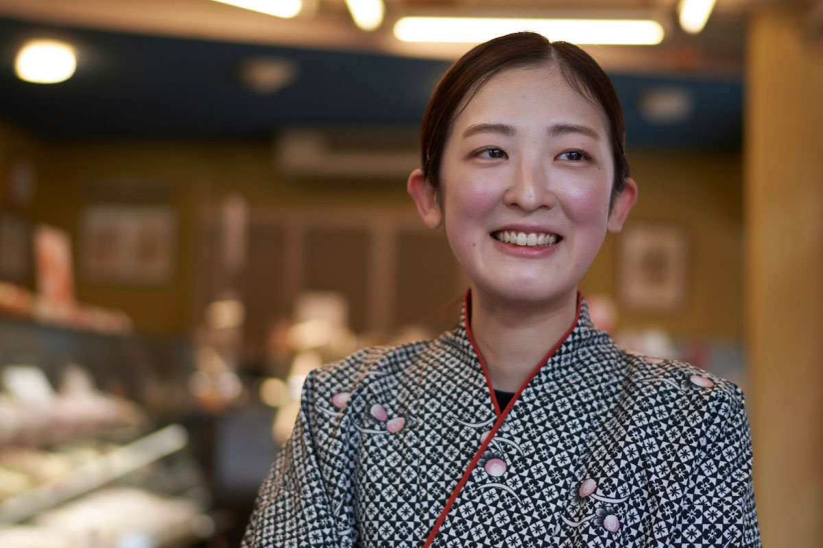 KURODA Asami, the fifth generation of the long-established Sankaido.