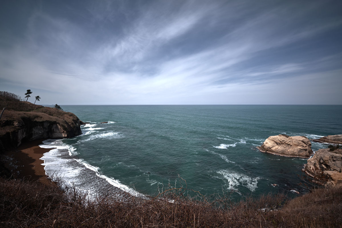 A view from Cape Kasa no Misaki