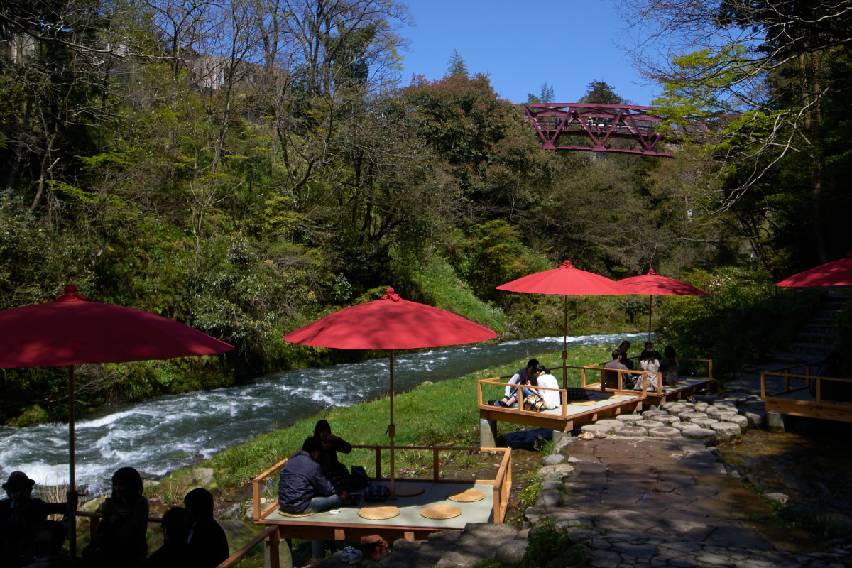 Kakusenkei Kawadoko café